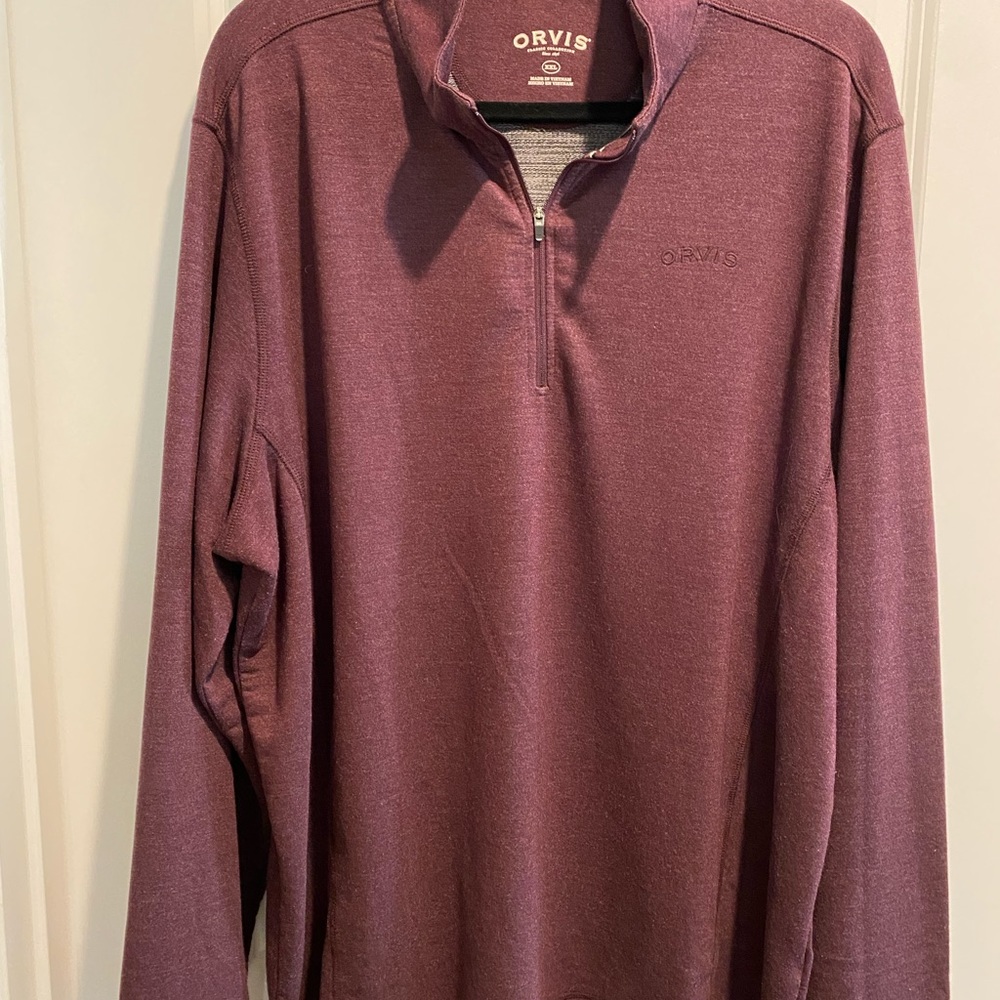 Orvis Men’s 1/4 Zip Pullover